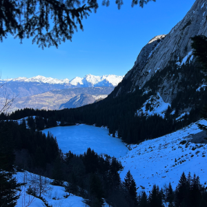 lac bénit en Haute Savoir