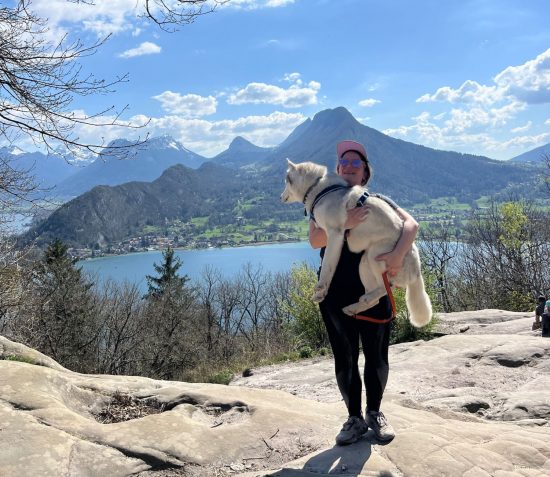 randonnée autorisée aux chiens roc de cher annecy